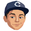 carlos mascot — a kid in a navy ball cap with a white C